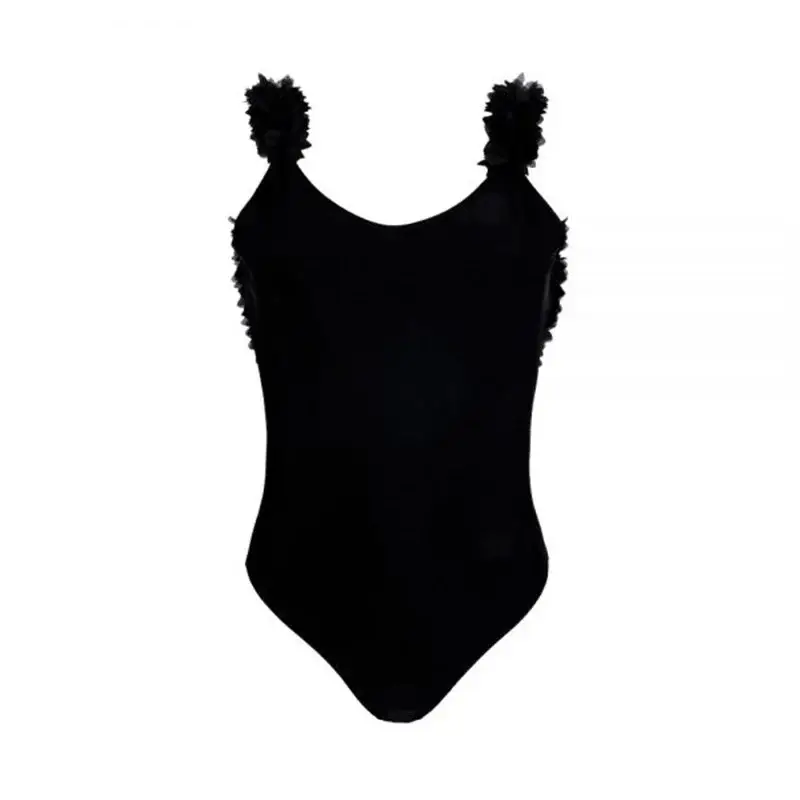 Cross-border Parent-Child Swimsuit Pink Petal Back — feature 9