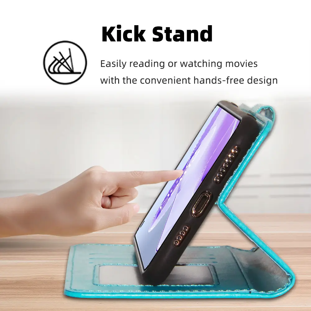 Magnetic Phone Case Blue Creative Protective Case — feature 39