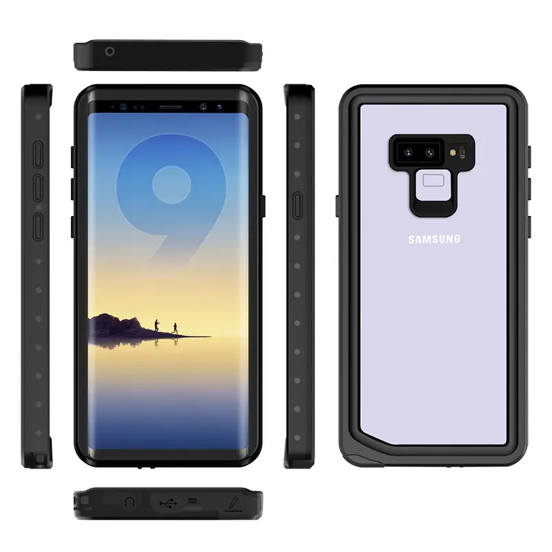 Samsung Note 9 Waterproof Protective Case with Anti-Slip Design
