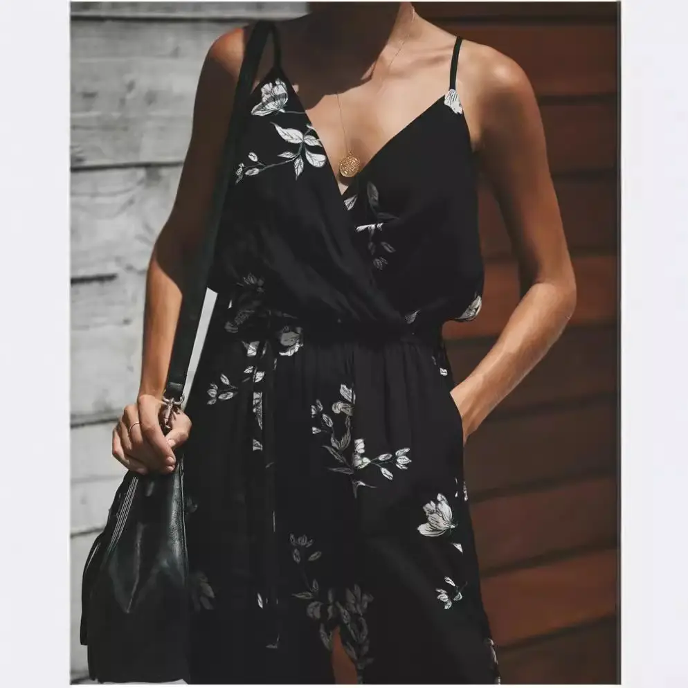 Black Suspenders Set for Women 2025 Summer - Image 11