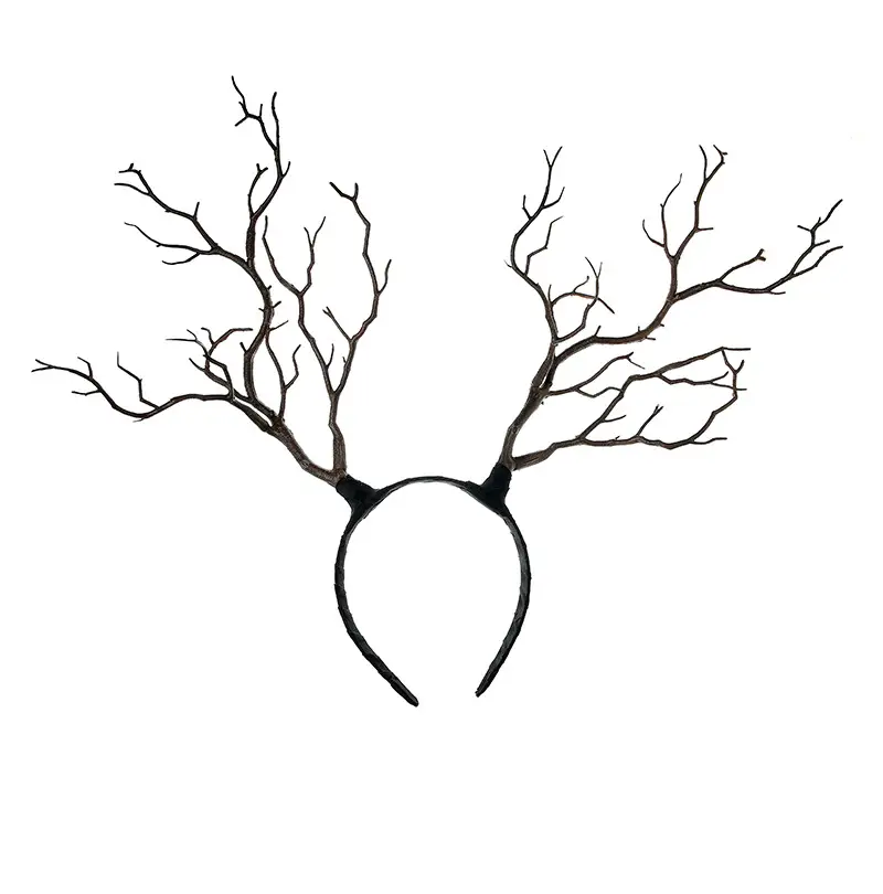 Exaggerated Antler Headband Black Wholesale - Image 16