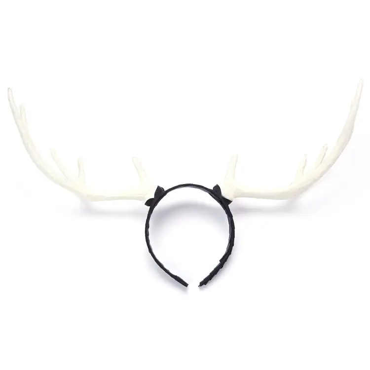 Exaggerated Antler Headband Black Wholesale - Image 4