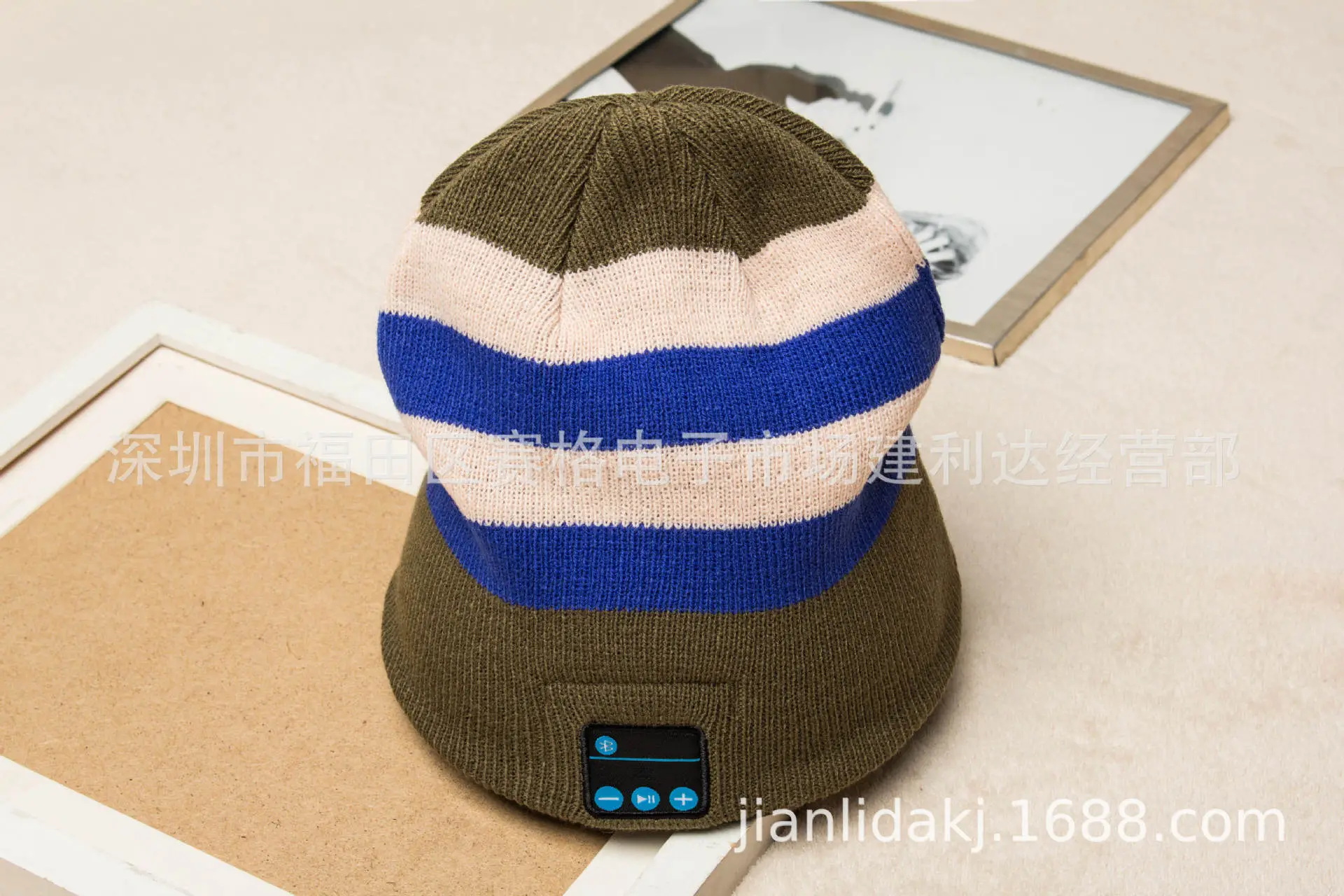 Wireless Bluetooth Headset Hat with Call Music Stereo Sound - Image 11