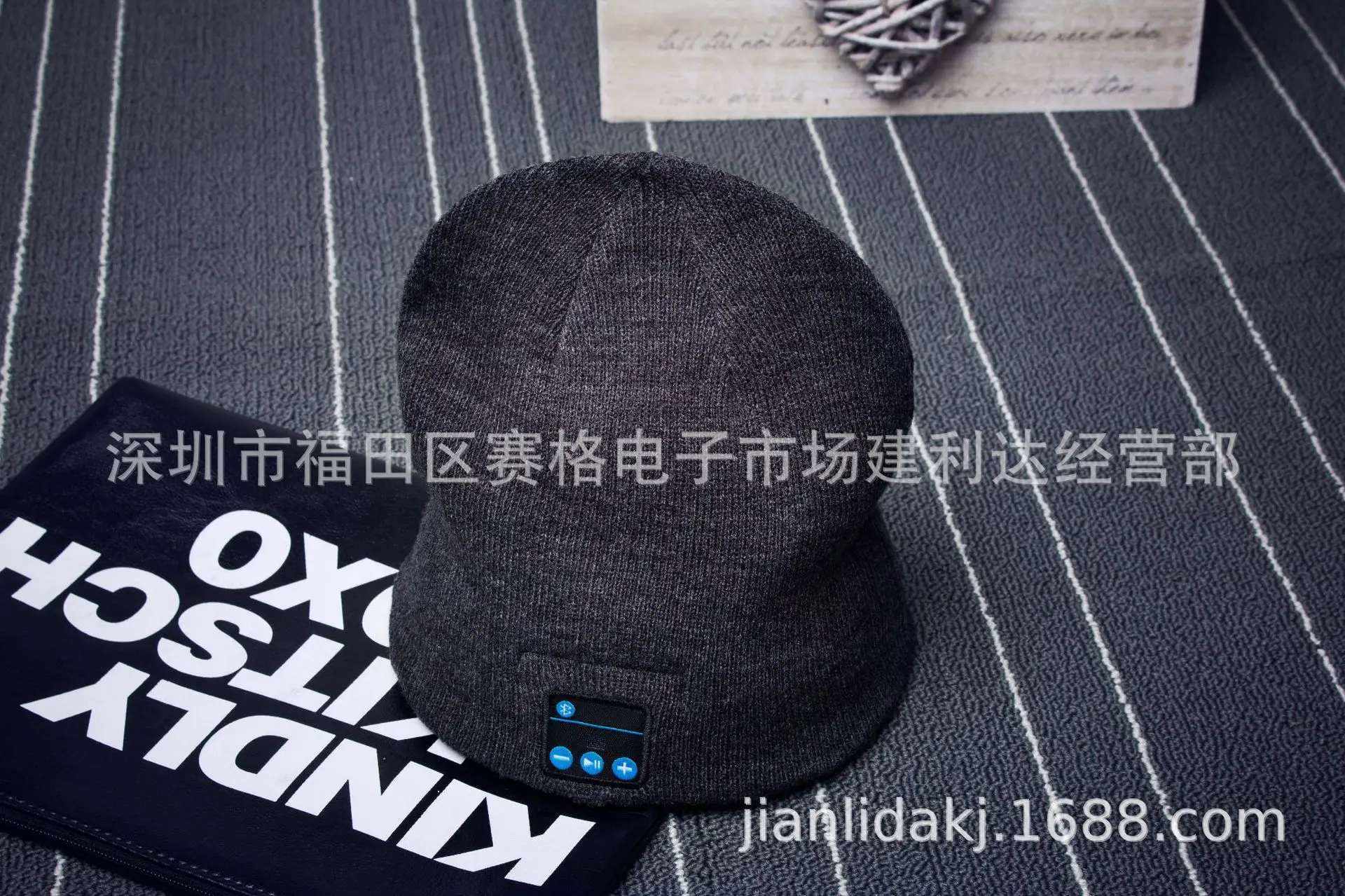 Wireless Bluetooth Headset Hat with Call Music Stereo Sound - Image 2