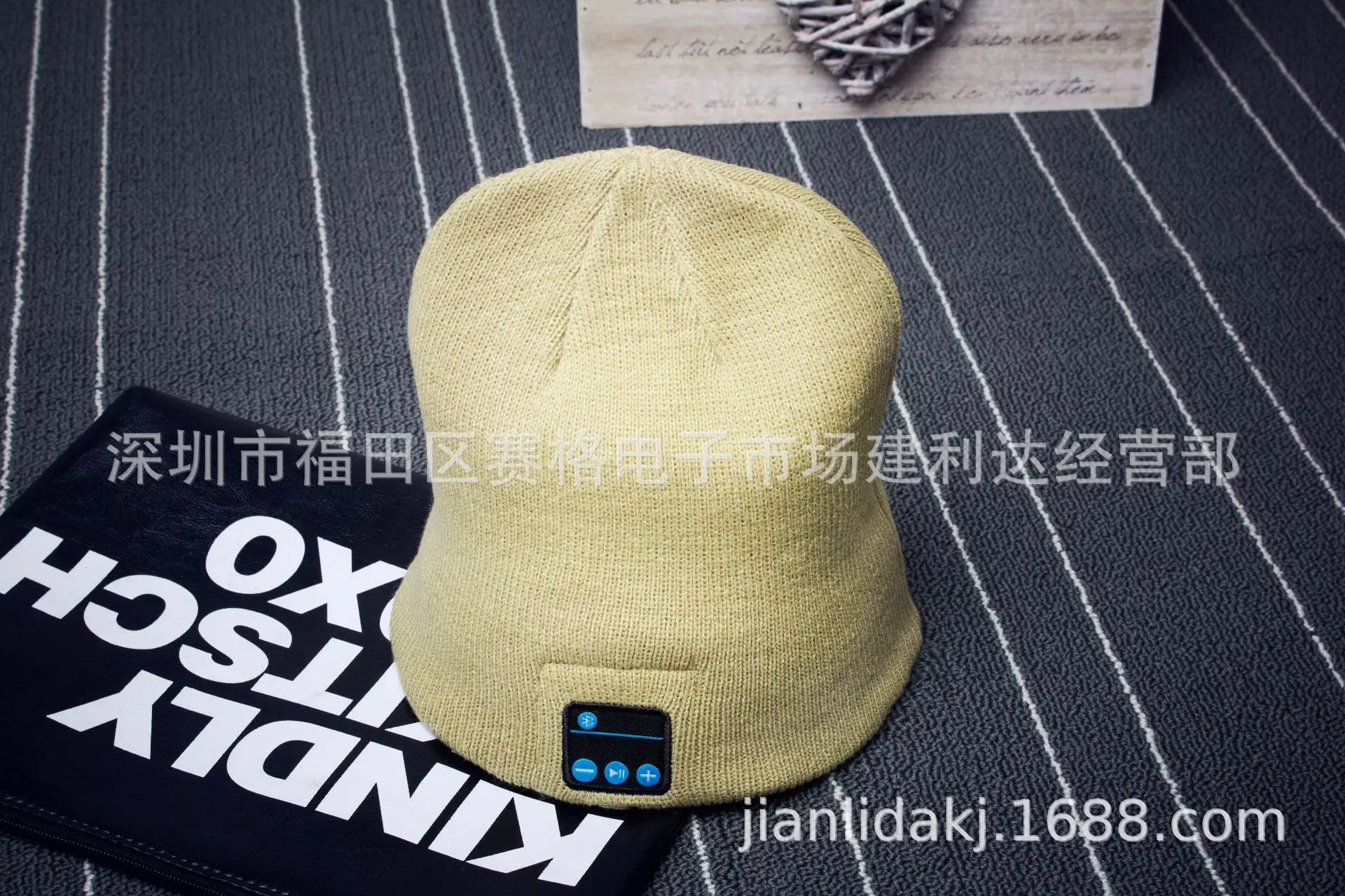 Wireless Bluetooth Headset Hat with Call Music Stereo Sound - Image 6