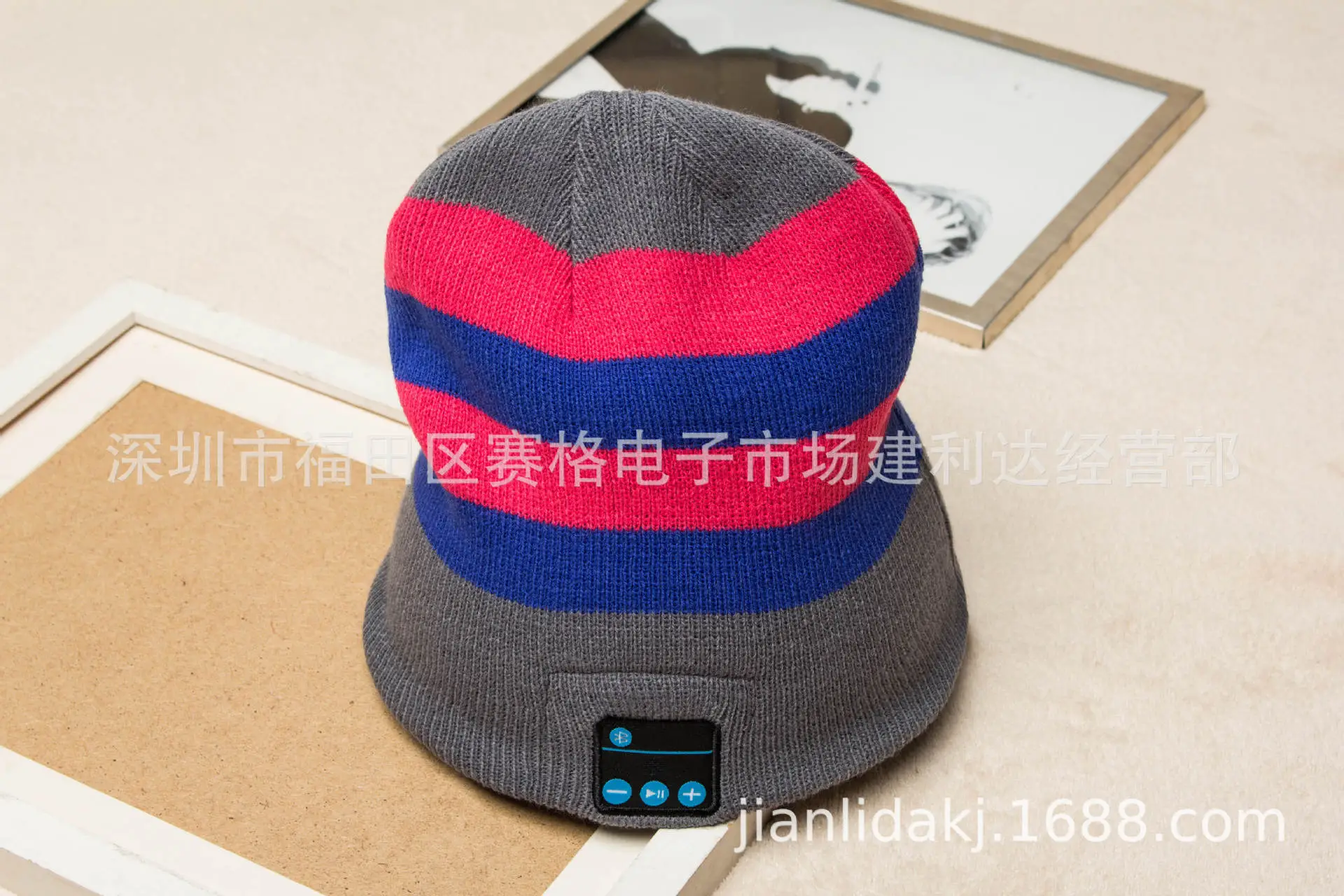 Wireless Bluetooth Headset Hat with Call Music Stereo Sound - Image 9