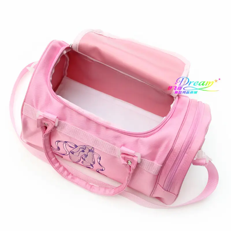 Pink Square Dance Training Bag with Embroidery - Image 2