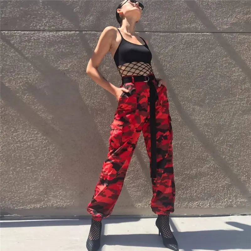 Women Camouflage Harem Pants 2025 New Trend - Image 5