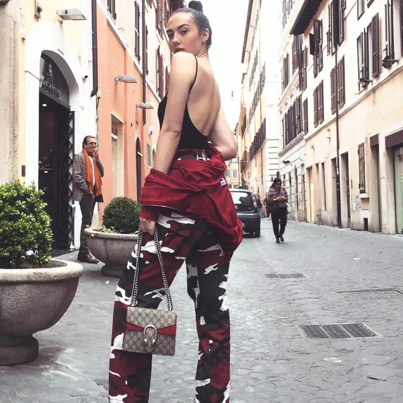 Women Camouflage Harem Pants 2025 New Trend - Image 8