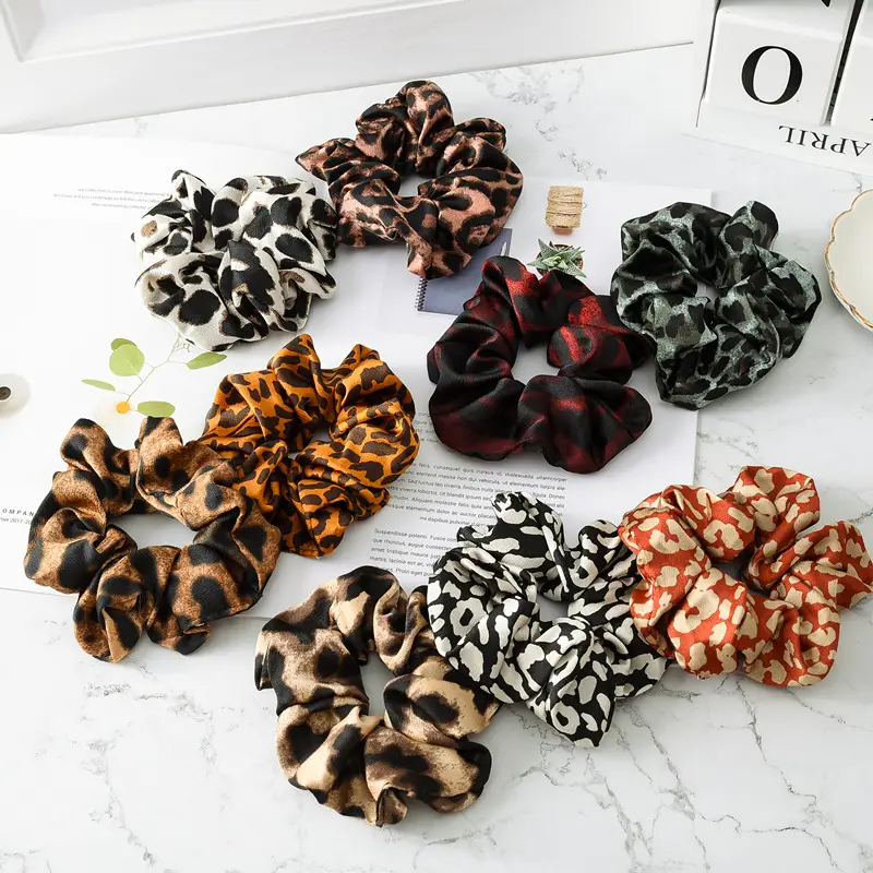 Leopard Print K-Style Hair Ring for Women - Image 10