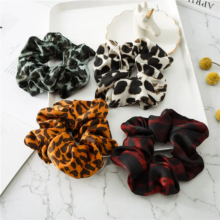 Leopard Print K-Style Hair Ring for Women - Image 12
