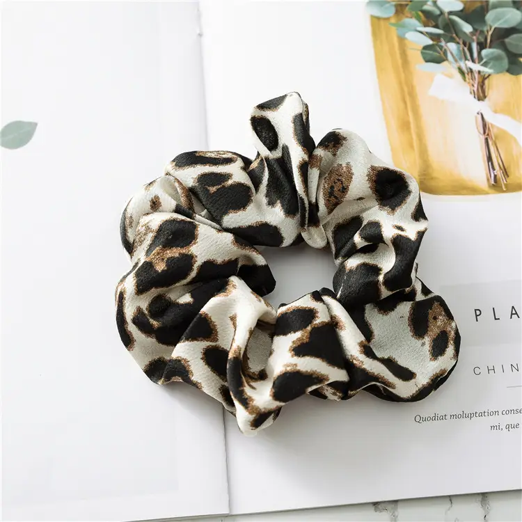 Leopard Print K-Style Hair Ring for Women - Image 4