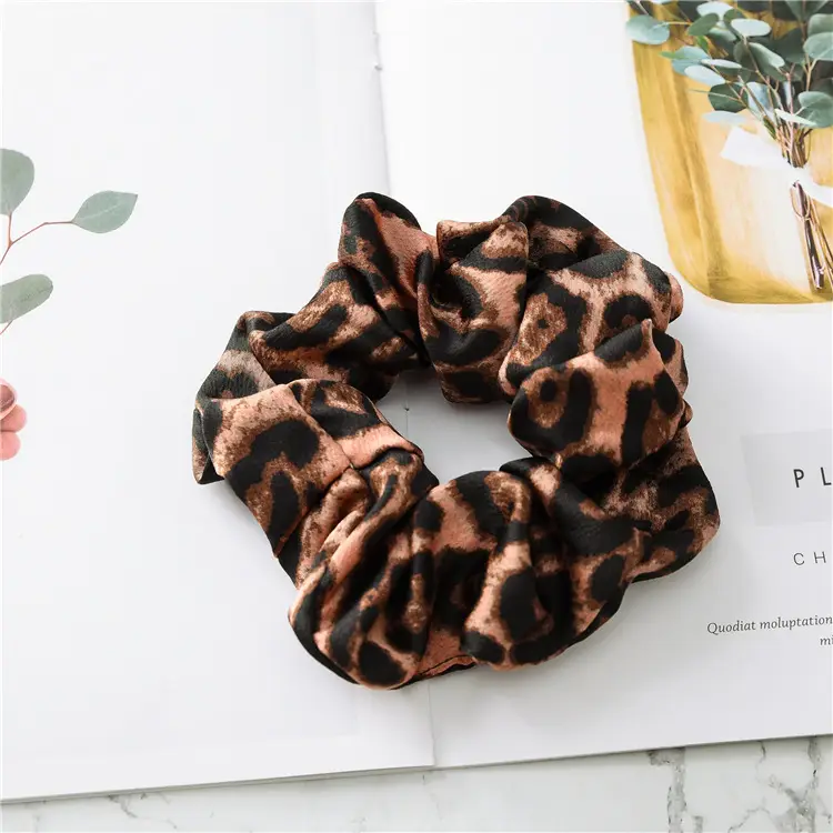Leopard Print K-Style Hair Ring for Women - Image 6