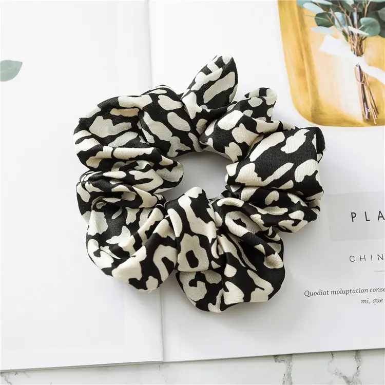 Leopard Print K-Style Hair Ring for Women - Image 7