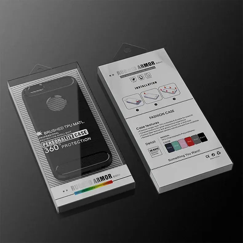 Black Carbon Fiber Anti-Drop Phone Case — feature 13
