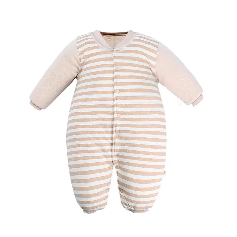 Baby's Striped Cotton Padded Jacket Winter Climbing Wear