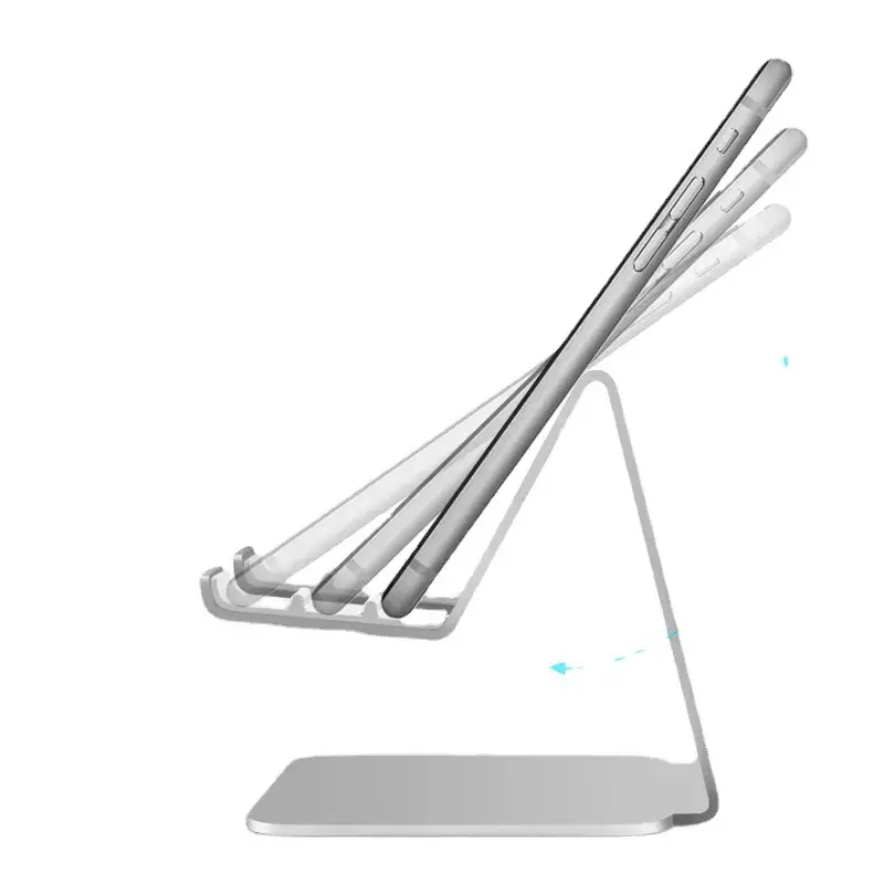 Rose Gold Mobile Phone Stand Adjustable Charging Base - Image 7