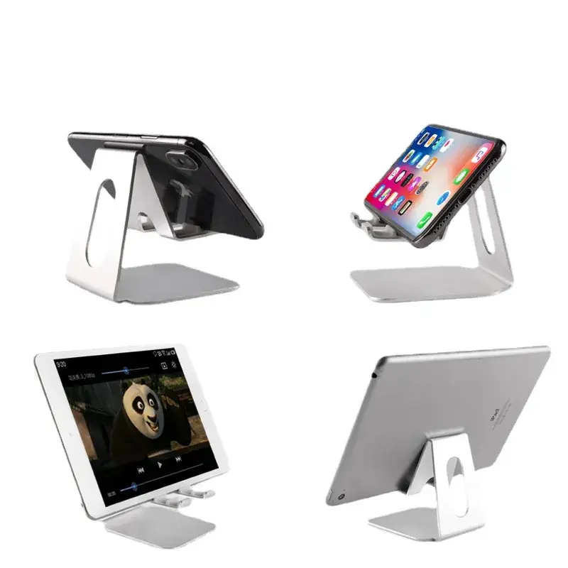 Rose Gold Mobile Phone Stand Adjustable Charging Base - Image 8
