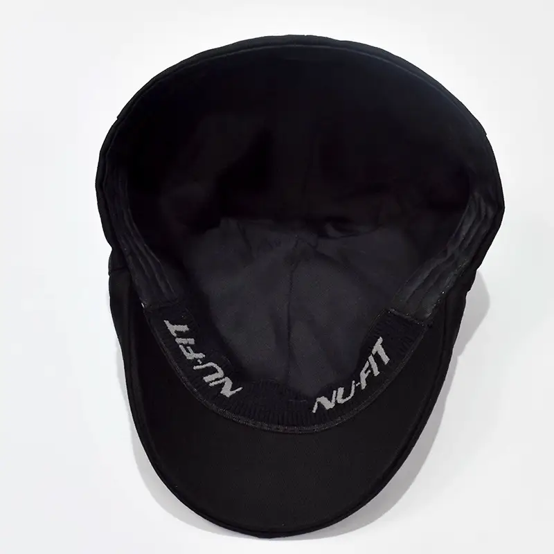 Elderly Men's White Painter's Hat Winter Cap - Image 4