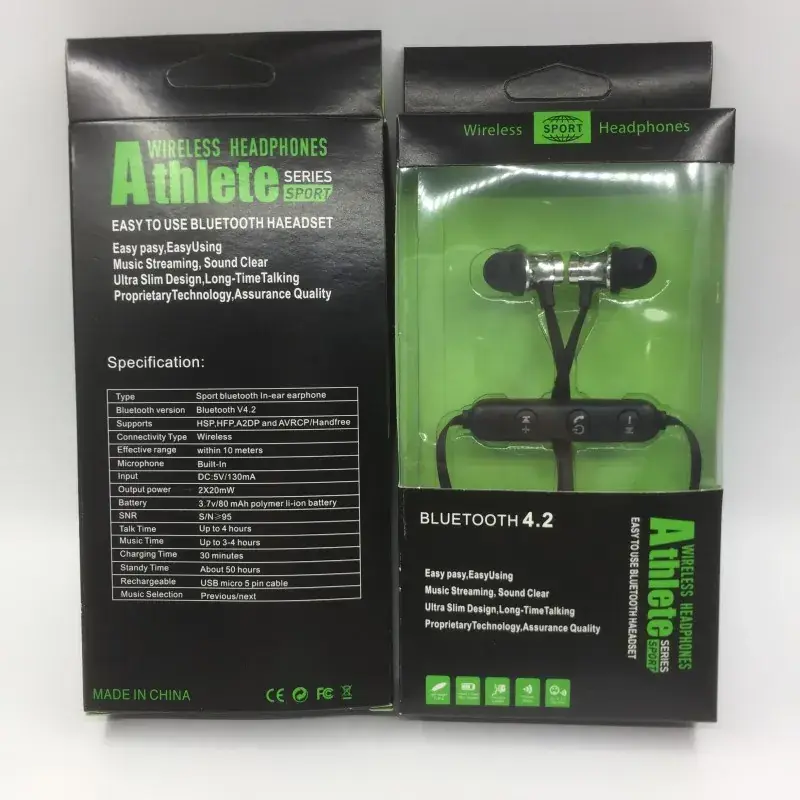 Wireless Bluetooth 4.2 In-Ear Headset for Running Sports - Image 17