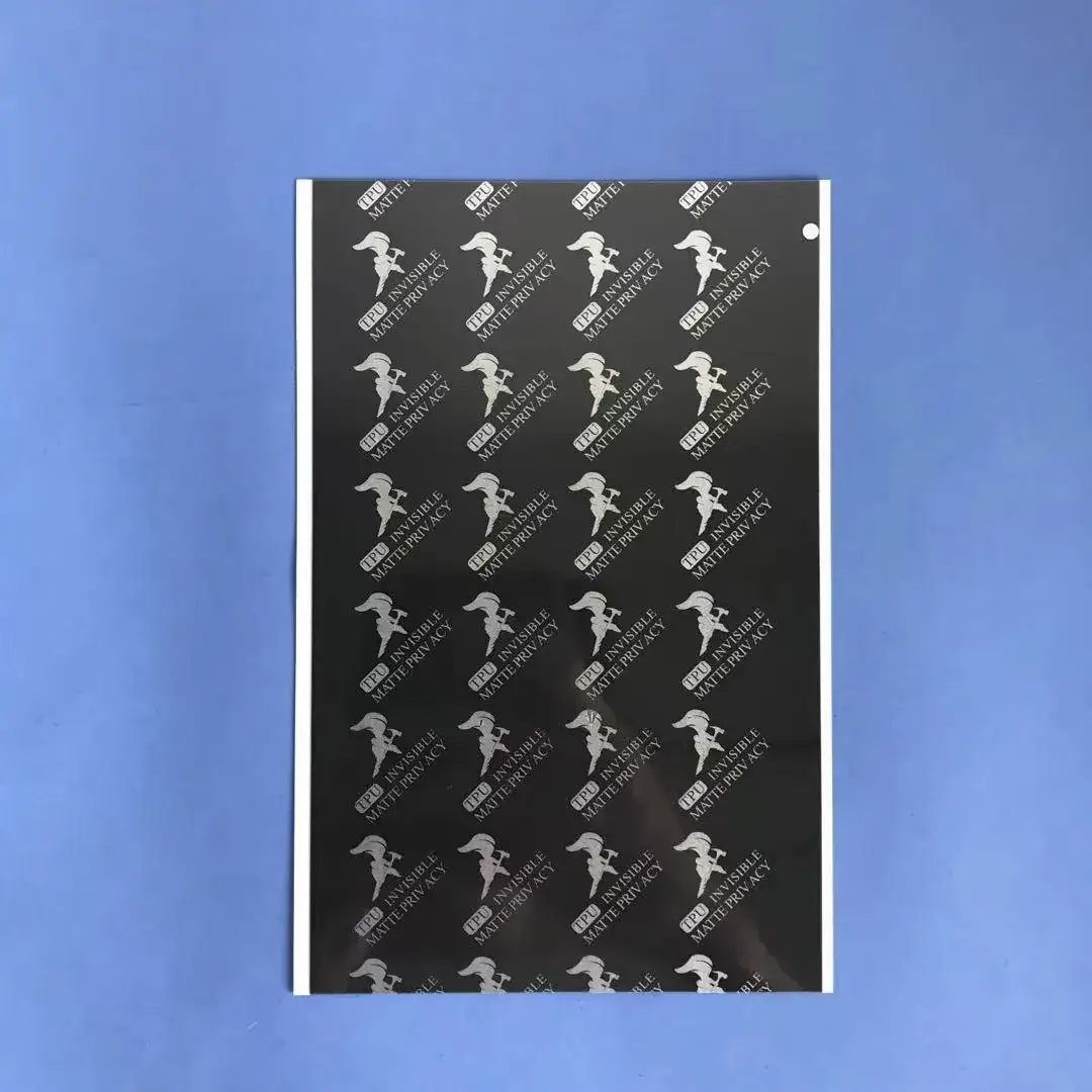 8 Inch Laser Cutting Film 9H Nano Explosion-Proof Blue - Image 8