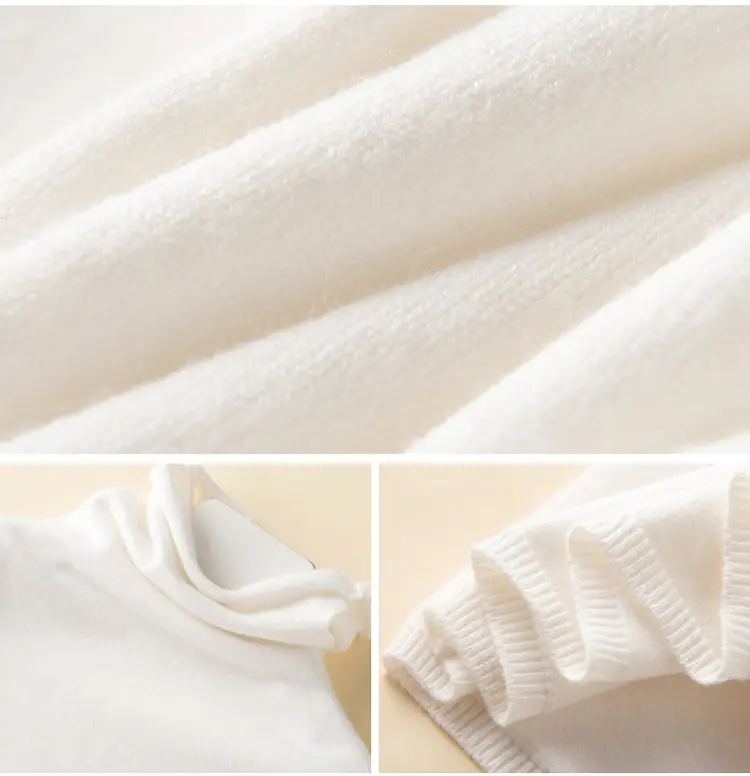 Wool Turtleneck Pullover Women Winter Warmth — feature 48