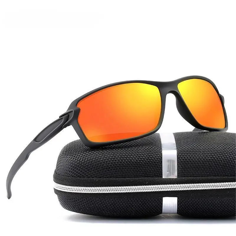 Men Women Ice Blue Polarized Sunglasses Sports Glasses