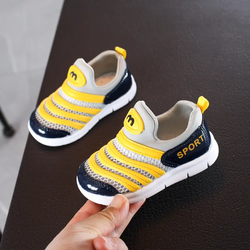 Pink Soft Baby Caterpillar Shoes for Boys Girls