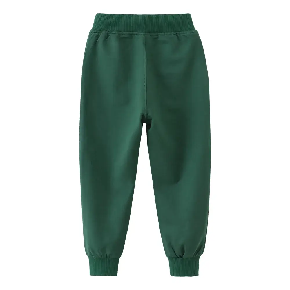 Boys Knitted Trousers Green Cartoon Sweater Autumn Wear - Image 5