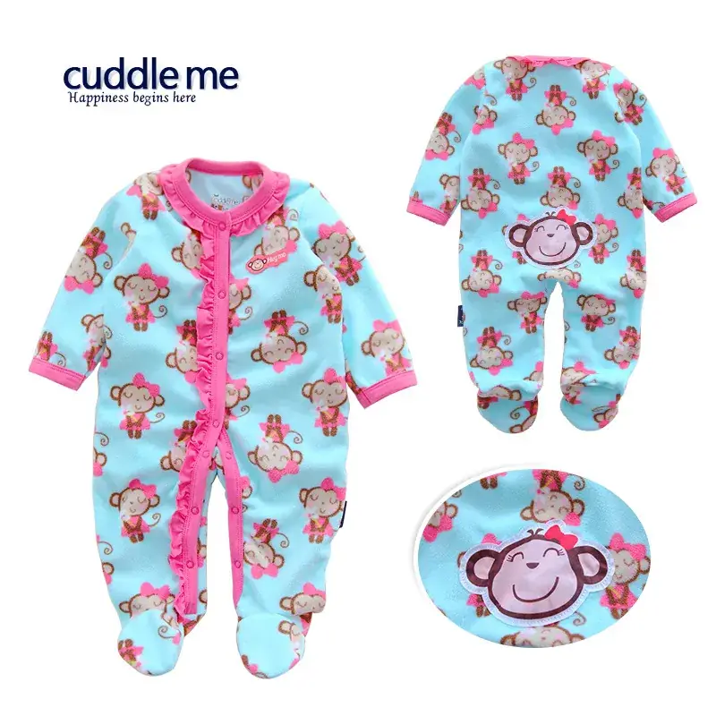 Newborn Cotton Padded Baby Onesies Set - Image 5