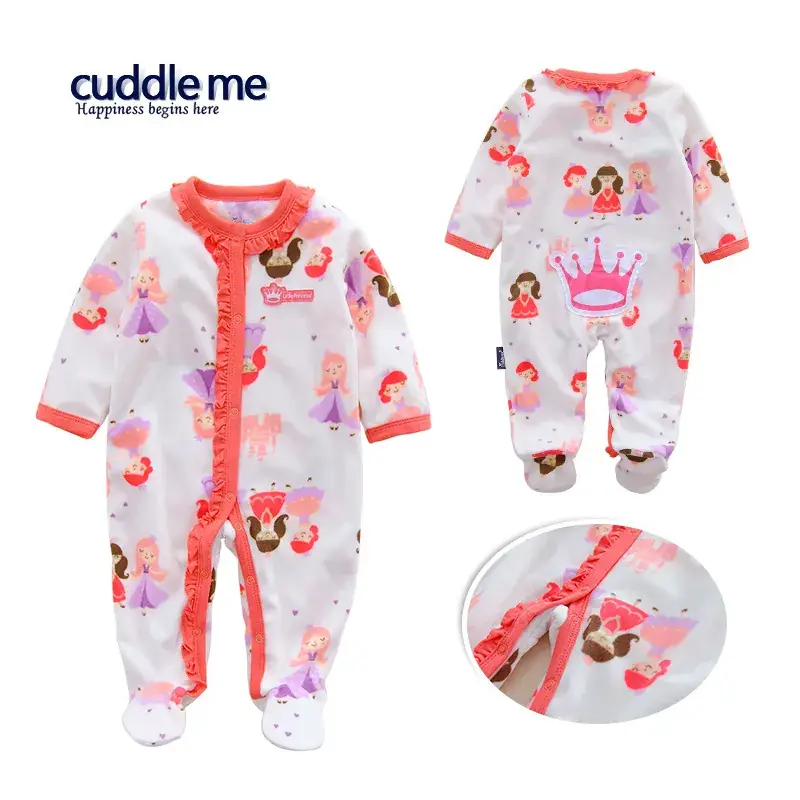 Newborn Cotton Padded Baby Onesies Set - Image 6
