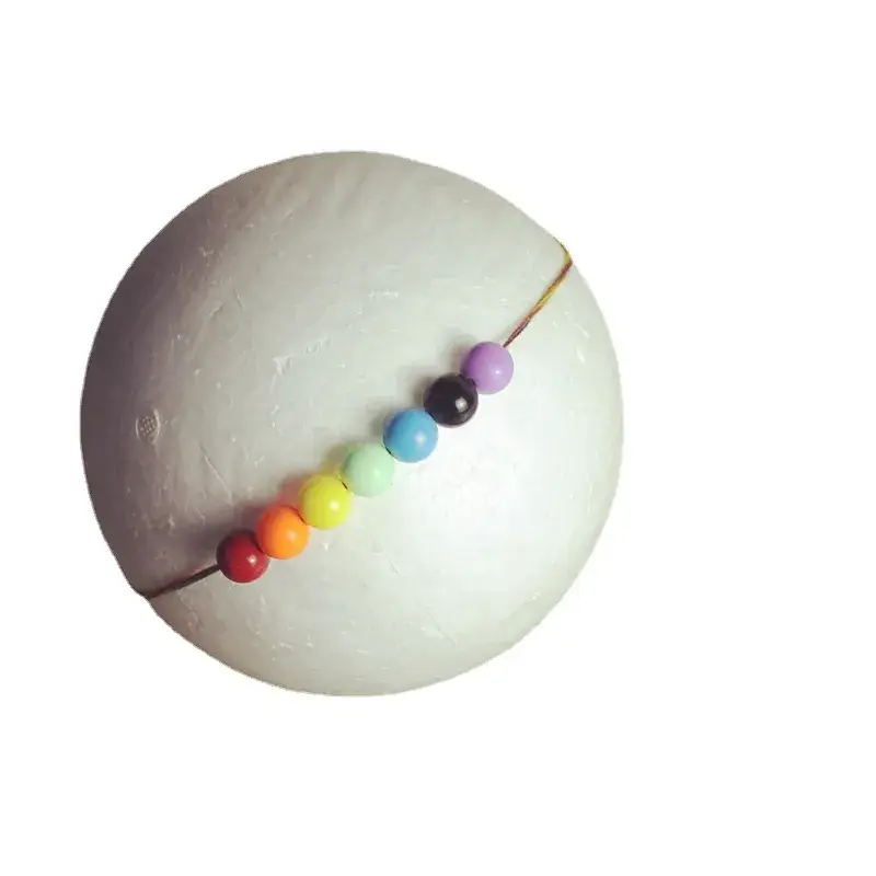 Baby Photo Head with Rainbow Flower Decor - Image 26