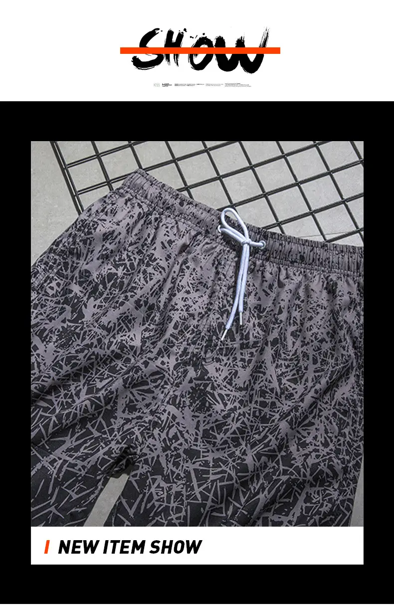 2025 Summer Men Digital Print Beach Shorts Large — feature 9