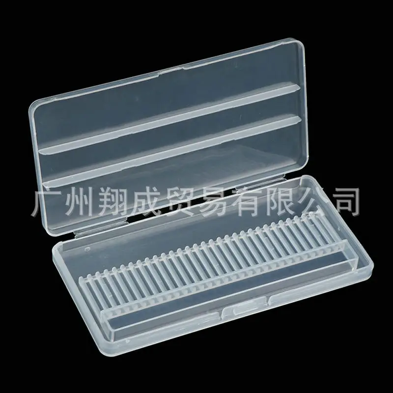Transparent Nail Polish Storage Box with 20 Holes - Image 3