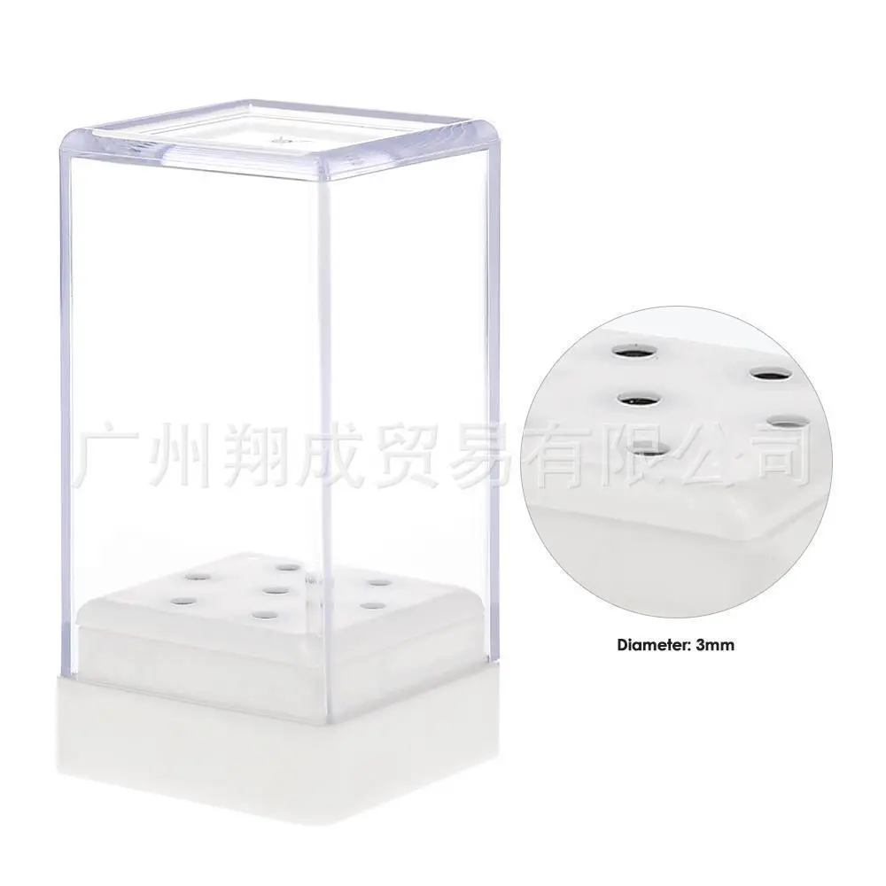 Transparent Nail Polish Storage Box with 20 Holes - Image 4