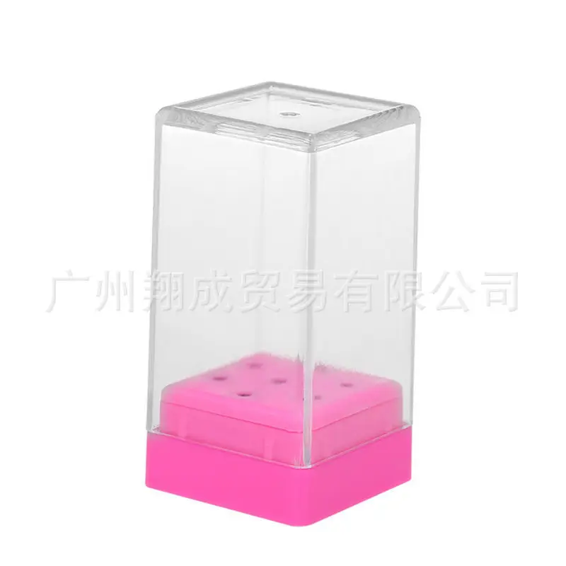 Transparent Nail Polish Storage Box with 20 Holes - Image 5