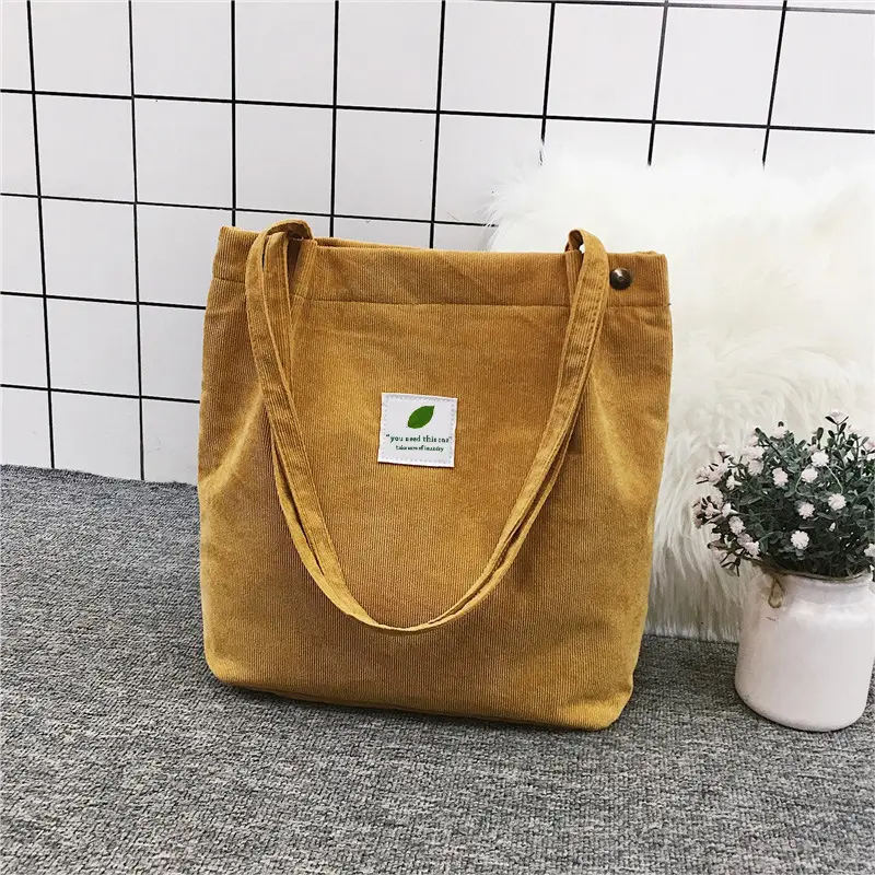 Green Corduroy Shoulder Crossbody Bag Women - Image 2