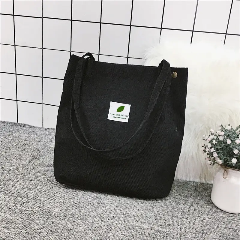 Green Corduroy Shoulder Crossbody Bag Women - Image 3