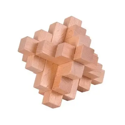 Wooden Kong Ming Lock Toy Set for Kids - Image 111