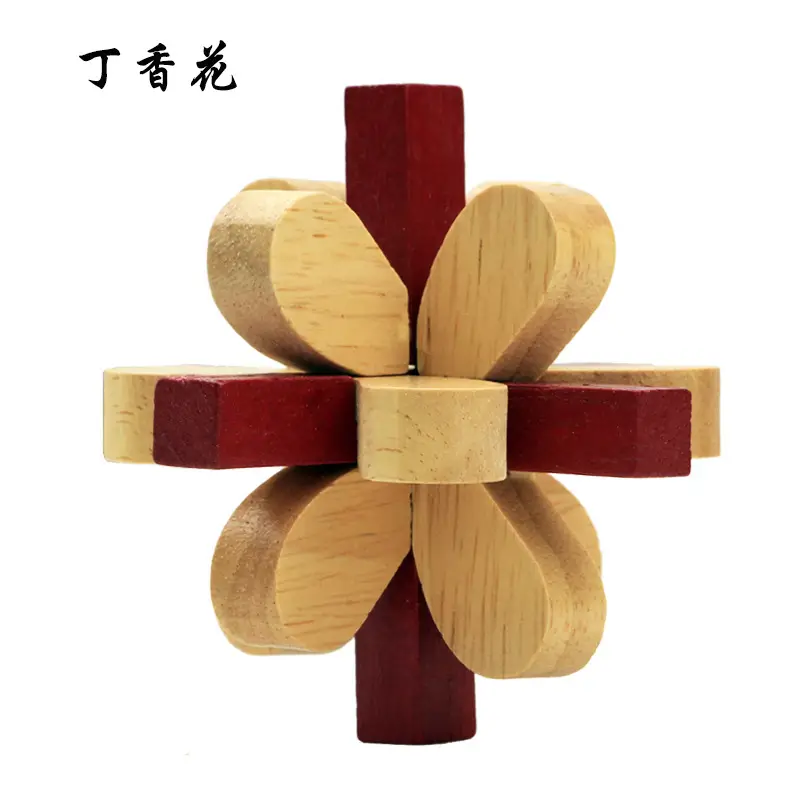 Wooden Kong Ming Lock Toy Set for Kids - Image 15