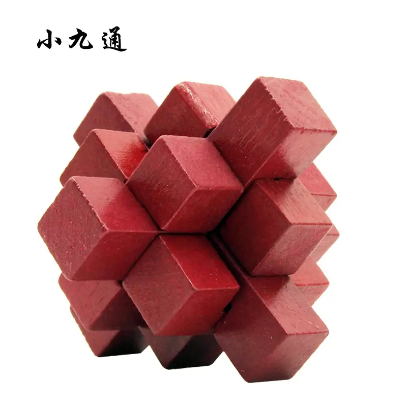 Wooden Kong Ming Lock Toy Set for Kids - Image 24