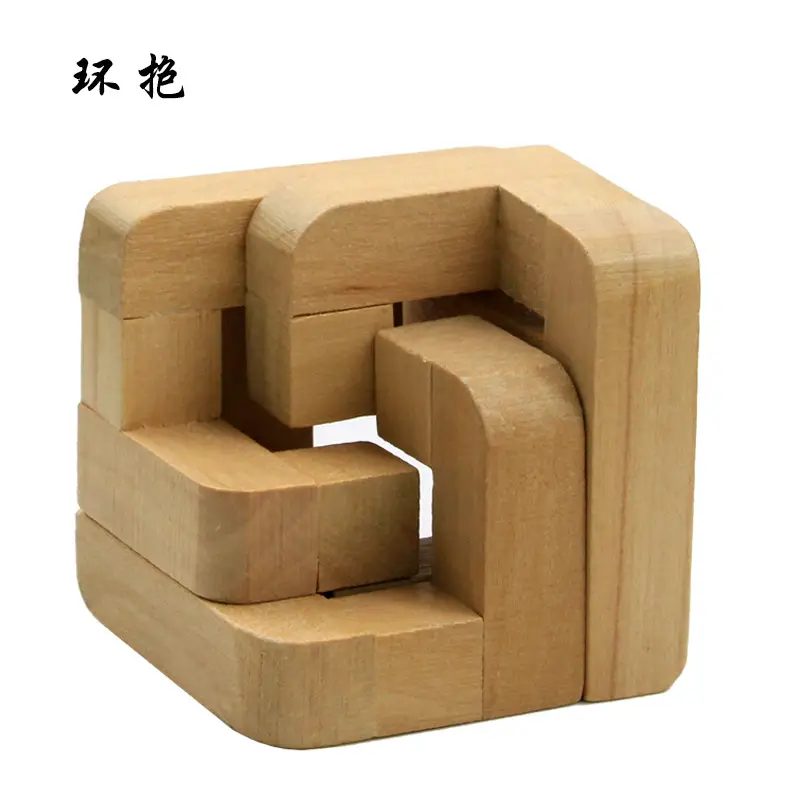Wooden Kong Ming Lock Toy Set for Kids - Image 33