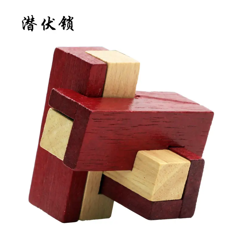Wooden Kong Ming Lock Toy Set for Kids - Image 36