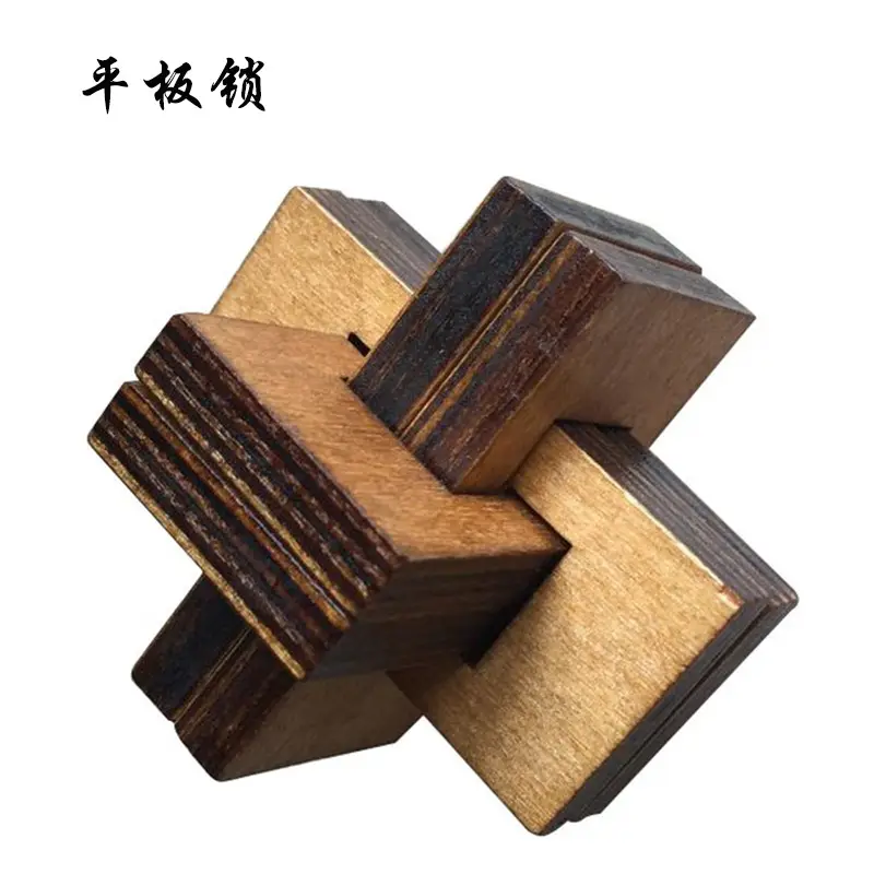 Wooden Kong Ming Lock Toy Set for Kids - Image 47