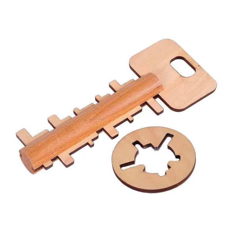 Wooden Kong Ming Lock Toy Set for Kids - Image 56