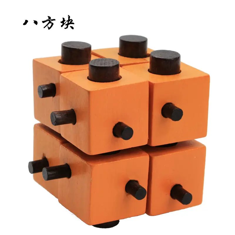 Wooden Kong Ming Lock Toy Set for Kids - Image 64