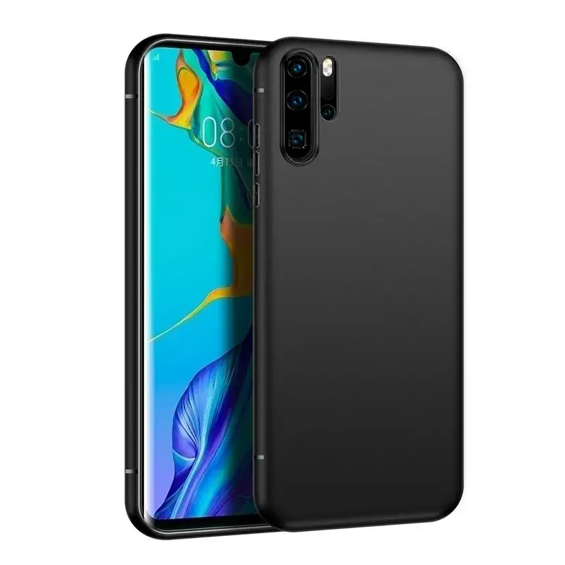 Soft Silicone Mobile Phone Case Black Huawei Pura70 P50 - Image 6