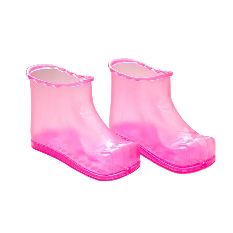 Foot Soaking Shoes Foot Bath Shoes Men's Home Bathroom Household Acupoint Massage Slippers Winter Cotton Slippers Women's Foot Soaking Shoes Foot Washing Basin