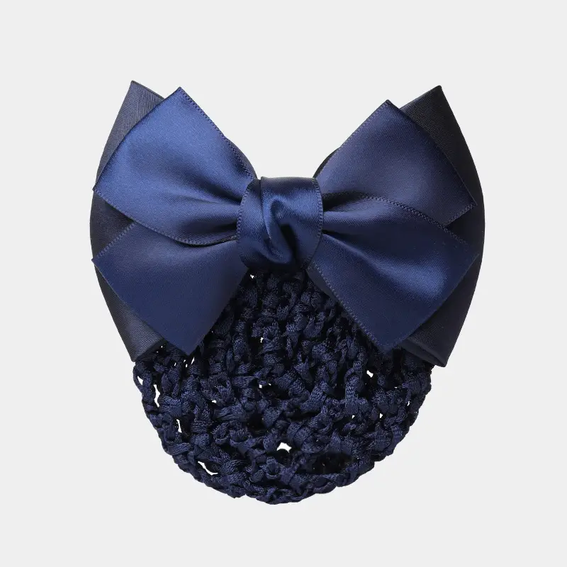 Professional Lady Net Hair Net with Bow for Nurses, Bankers, Hotel Clubs - Image 21