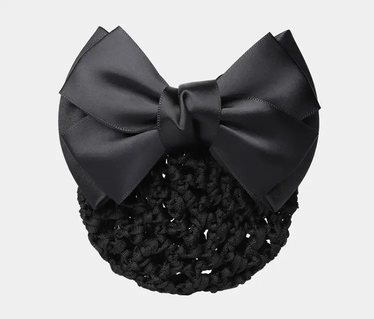 Professional Lady Net Hair Net with Bow for Nurses, Bankers, Hotel Clubs — feature 8